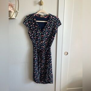 Anthropologie Maeve Beach Umbrella Dress Sz 8